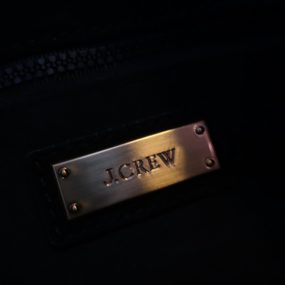 J. Crew Leopard Print Satchel with Black Accents - Picture 12 of 12
